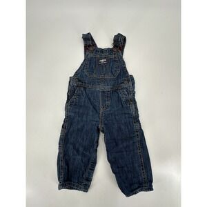 Oshkosh B'gosh Denim Infant Overalls Size 12M